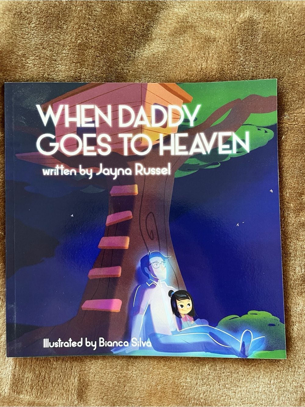 When Daddy Goes to Heaven - Children's Grief Book Bereavement Therapy Loss